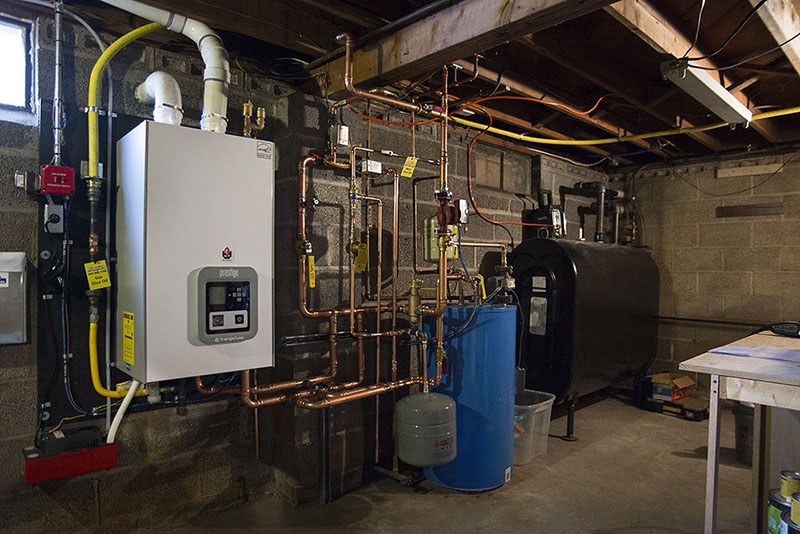 Air Group Installers Work on Ductless Mini-Split System Ductless Mini-Split System