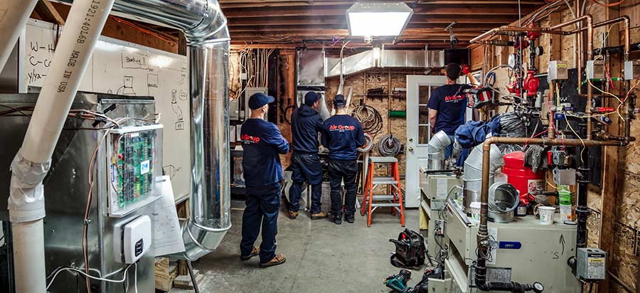 Training in our house mockup