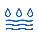 Flush drain lines
